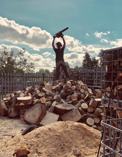 13092018 Firewood logs preparation Salford 2
