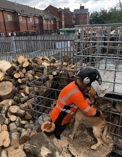13092018 Firewood logs preparation Salford 8