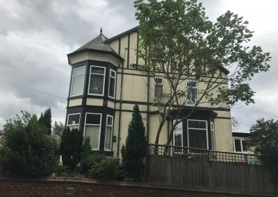 Ash and Eucalyptus removal, Prestwich, Manchester, 02.09.2018.