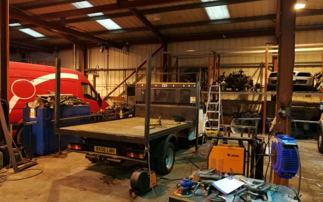 Building new Ashley Tree Services tree truck – 27.03.2017.